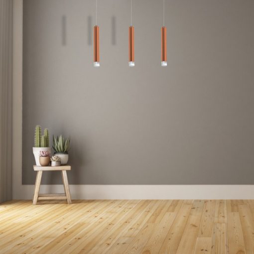 Pendant lamp COPPER 15W LED