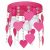 Ceiling  lamp CORAZON PINK 3xE27