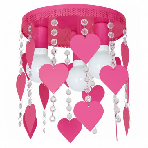 Ceiling  lamp CORAZON PINK 3xE27