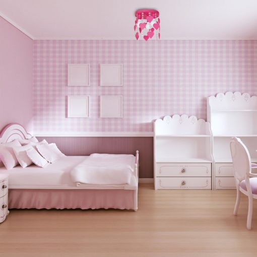 Ceiling  lamp CORAZON PINK 3xE27