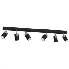 Ceiling  lamp JOKER BLACK/CHROME 6xGU10