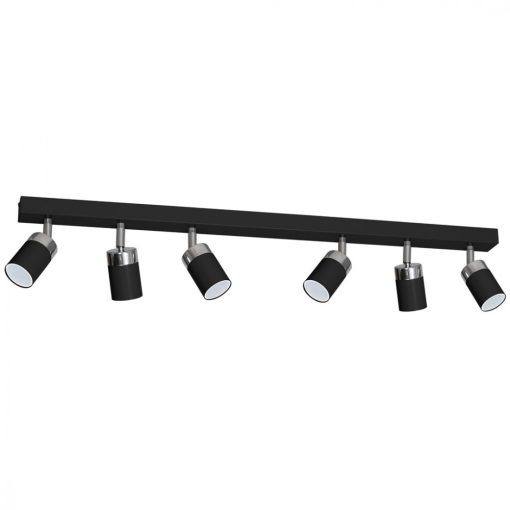 Ceiling  lamp JOKER BLACK/CHROME 6xGU10
