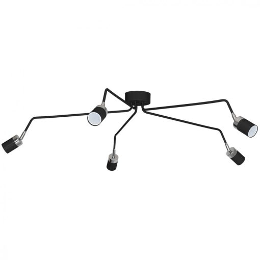 Ceiling  lamp JOKER BLACK/CHROME 5xGU10