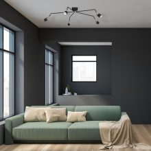 Ceiling  lamp JOKER BLACK/CHROME 5xGU10
