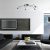 Ceiling  lamp JOKER BLACK/CHROME 5xGU10