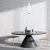 Pendant lamp JOKER WHITE/CHROME 1xGU10