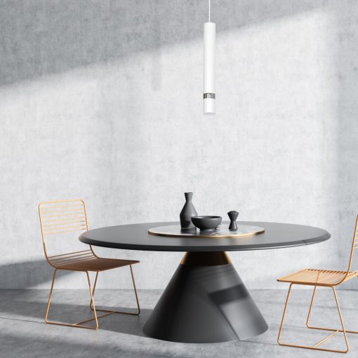 Pendant lamp JOKER WHITE/CHROME 1xGU10