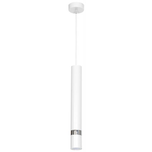 Pendant lamp JOKER WHITE/CHROME 1xGU10