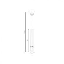 Pendant lamp JOKER WHITE/CHROME 1xGU10