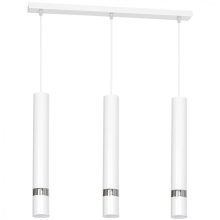 Pendant lamp JOKER WHITE/CHROME 3xGU10