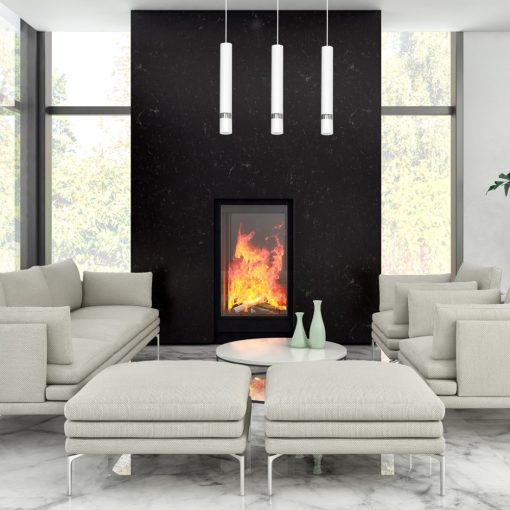 Pendant lamp JOKER WHITE/CHROME 3xGU10