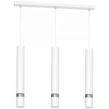 Pendant lamp JOKER WHITE/CHROME 3xGU10