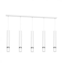 Pendant lamp JOKER WHITE/CHROME 5xGU10