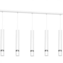 Pendant lamp JOKER WHITE/CHROME 5xGU10