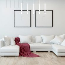 Pendant lamp JOKER WHITE/CHROME 5xGU10