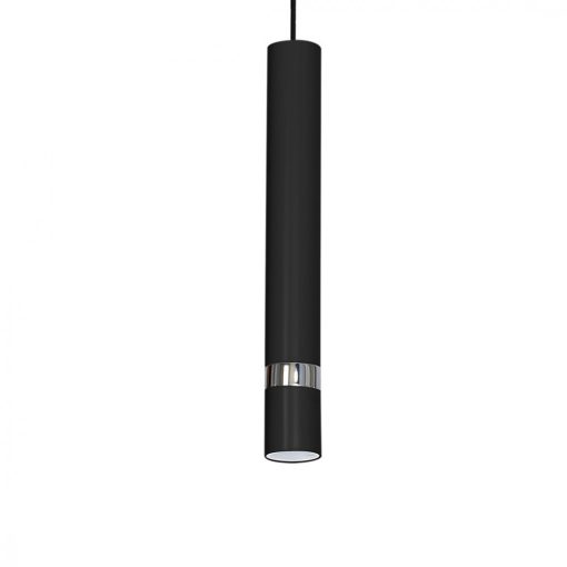 Pendant lamp JOKER BLACK/CHROME 1xGU10