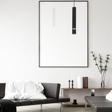 Pendant lamp JOKER BLACK/CHROME 1xGU10