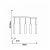 Pendant lamp JOKER BLACK/CHROME 5xGU10
