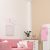 Wall lamp MOTYL 2 PINK 1xE27