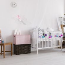 Wall lamp MOTYL 2 PINK 1xE27