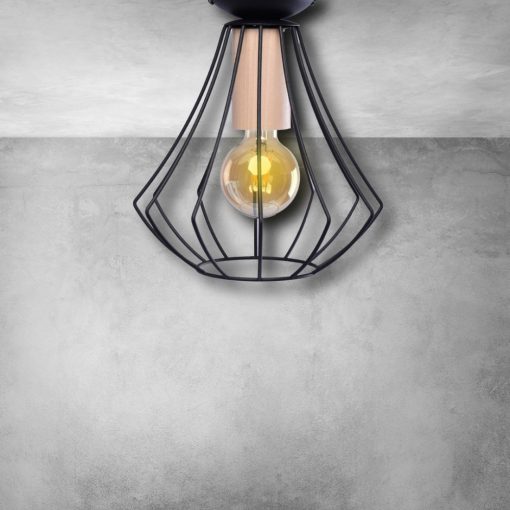 Ceiling  lamp WILL BLACK 1xE27
