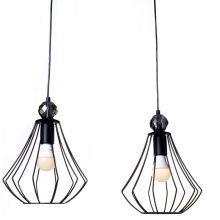Pendant lamp JEWEL BLACK 3xE27