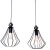 Pendant lamp JEWEL BLACK 3xE27