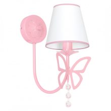 Wall lamp CHARLOTTE PINK 1xE14