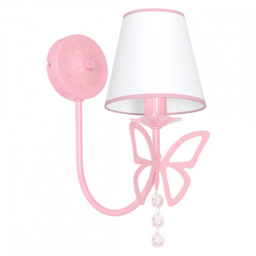 Wall lamp CHARLOTTE PINK 1xE14