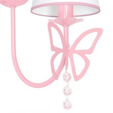 Wall lamp CHARLOTTE PINK 1xE14