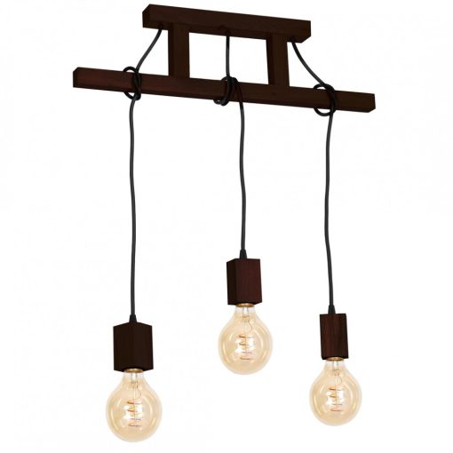 Pendant lamp JACK 3xE27 Orzech