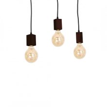 Pendant lamp JACK 3xE27 Orzech