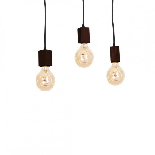 Pendant lamp JACK 3xE27 Orzech