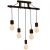 Pendant lamp JACK 5xE27 Orzech