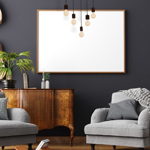Pendant lamp JACK 5xE27 Orzech