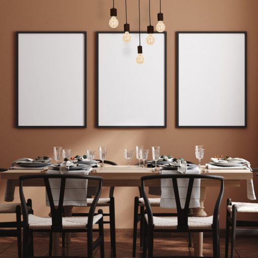 Pendant lamp JACK 5xE27 Orzech