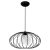 Pendant lamp KRONOS BLACK 1xE14