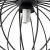 Pendant lamp KRONOS BLACK 1xE14