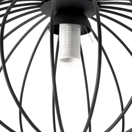 Pendant lamp KRONOS BLACK 1xE14