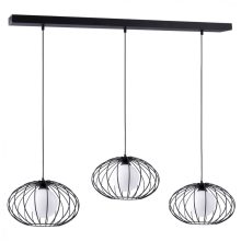 Pendant lamp KRONOS BLACK 3xE14