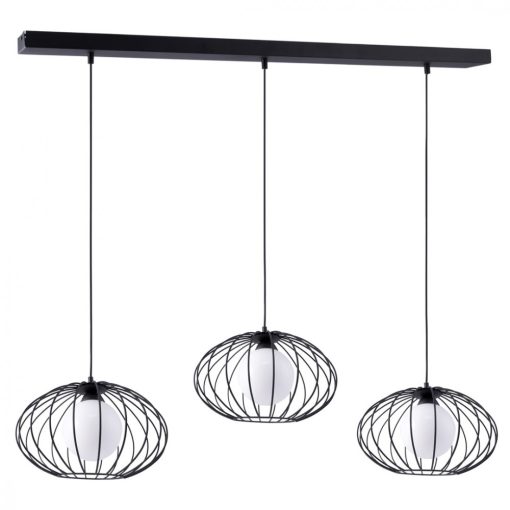 Pendant lamp KRONOS BLACK 3xE14