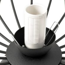Pendant lamp KRONOS BLACK 3xE14
