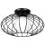 Ceiling  lamp KRONOS BLACK 1xE14