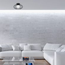 Ceiling  lamp KRONOS BLACK 1xE14