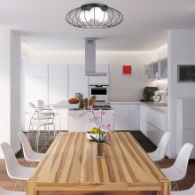 Ceiling  lamp KRONOS BLACK 3xE14
