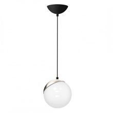 Pendant lamp SFERA BLACK/CHROME 1xE14