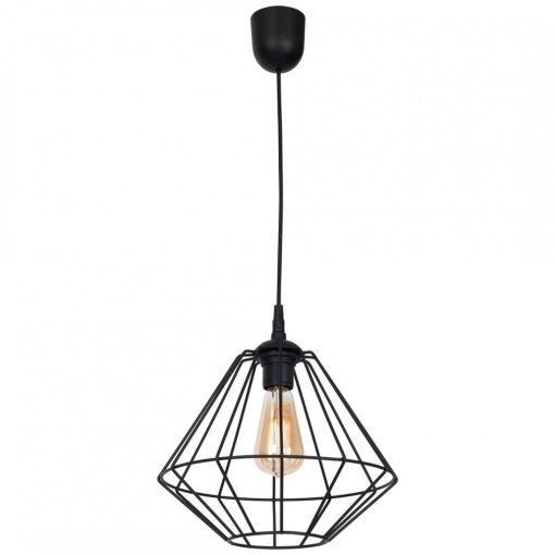 Pendant lamp COLIN BLACK 1xE27