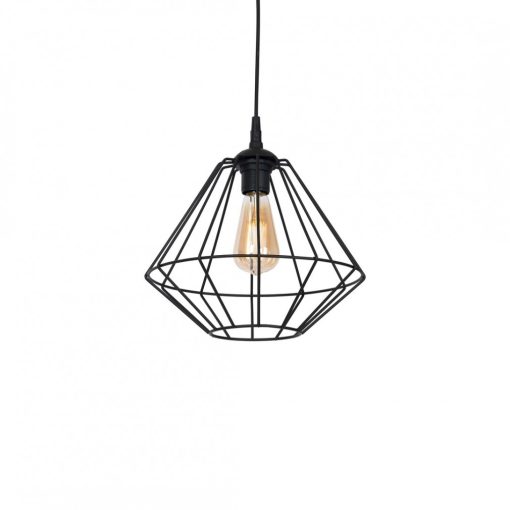 Pendant lamp COLIN BLACK 1xE27