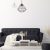 Pendant lamp COLIN BLACK 1xE27
