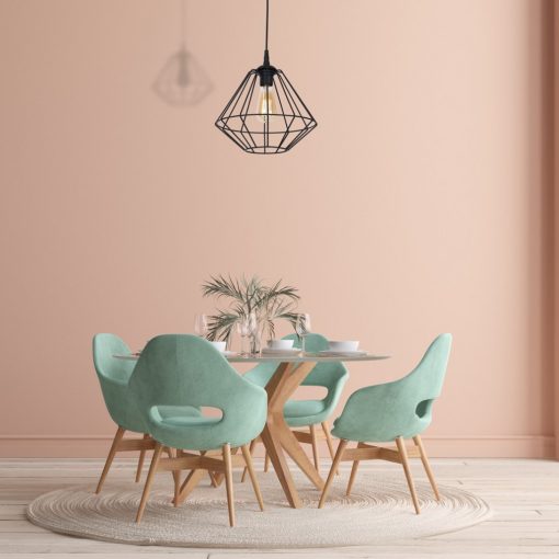 Pendant lamp COLIN BLACK 1xE27